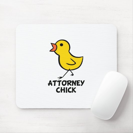 Rechtsanwalts-Küken Mousepad (Mit Mouse)