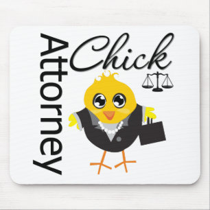 Rechtsanwalts-Küken v2 Mousepad