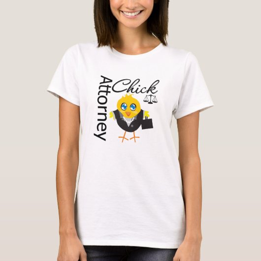 Rechtsanwalts-Küken v3 T-Shirt (Vorderseite)