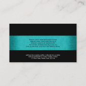 Rechtsanwalts-Rechtsanwalt Visitenkarte (Rückseite)