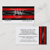 Rechtsanwalts-Rechtsanwaltmonogramm männlich Visitenkarte (Vorne/Hinten)