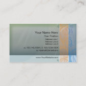 Rechtsanwalts-Visitenkarte Visitenkarte (Rückseite)