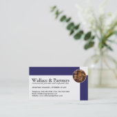 Rechtsanwalts-Visitenkarte Visitenkarte (Stehend Vorderseite)