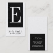 Rechtsanwalts-Visitenkarten Visitenkarte (Vorne/Hinten)