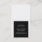 Rechtsanwalts-Visitenkarten Visitenkarte (Rückseite)