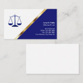 Rechtsanwalts-Visitenkarten Visitenkarte (Vorne/Hinten)