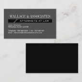 Rechtsanwalts-Visitenkarten Visitenkarte (Vorne/Hinten)
