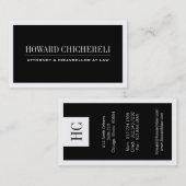 Rechtsanwalts-Visitenkarten Visitenkarte (Vorne/Hinten)