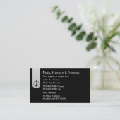 Rechtsanwalts-Visitenkarten Visitenkarte (Stehend Vorderseite)