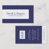 Rechtsanwalts-Visitenkarten Visitenkarte (Vorne/Hinten)