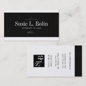 Rechtsanwalts-Visitenkarten Visitenkarte (Vorne/Hinten)