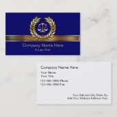 Rechtsanwalts-Visitenkarten Visitenkarte (Vorne/Hinten)