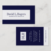 Rechtsanwalts-Visitenkarten Visitenkarte (Vorne/Hinten)