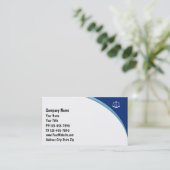 Rechtsanwalts-Visitenkarten Visitenkarte (Stehend Vorderseite)