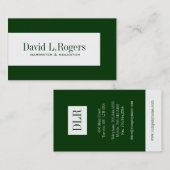 Rechtsanwalts-Visitenkarten Visitenkarte (Vorne/Hinten)