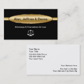 Rechtsanwalts-Visitenkarten Visitenkarte (Vorne/Hinten)