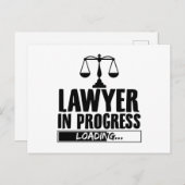 Rechtsanwaltsberuf | Rechtsanwälte Juristen Gesche Postkarte (Vorne/Hinten)