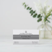 Rechtsanwaltsbüro Visitenkarte (Stehend Vorderseite)