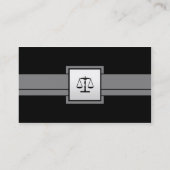 Rechtsanwaltsbüro Visitenkarte (Rückseite)