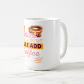 Rechtsanwaltsgehilfe Große Kaffeetasse 15oz (VorderseiteRechts)