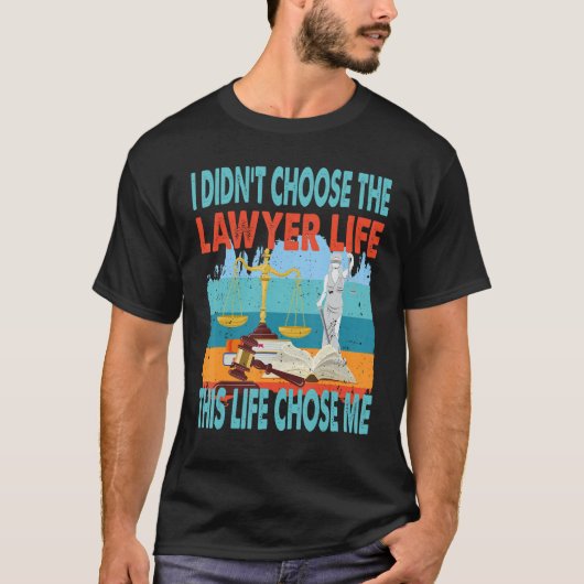 Rechtsanwaltsgericht T-Shirt (Vorderseite)