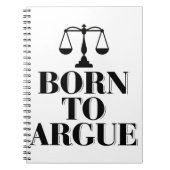 Rechtsanwaltsgesetz | Juristenurteil - Geschenkide Notizblock (Vorderseite)