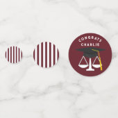 Rechtsanwaltskanzlei Confetti Konfetti (Rückseiten)