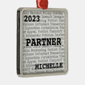 Rechtsanwaltskanzlei gründen ornament aus metall (Rechts)