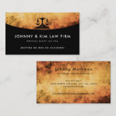 Rechtsanwaltskanzlei Pesonal verletzen Lugano Busi Visitenkarte (Vorne/Hinten)