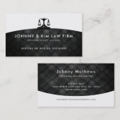 Rechtsanwaltskanzlei Pesonal verletzen Lugano Busi Visitenkarte (Vorne/Hinten)