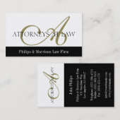 Rechtsanwaltskanzlei Visitenkarte (Vorne/Hinten)