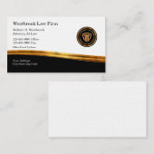 Rechtsanwaltskanzlei Visitenkarte (Vorne/Hinten)