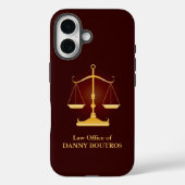 Rechtsanwaltsordnung Case-Mate iPhone Hülle (Rückseite)