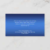 Rechtsanwaltsrechtsanwaltgesetz legal visitenkarte (Rückseite)