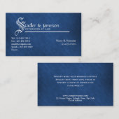 Rechtsanwaltsrechtsanwaltgesetz legal visitenkarte (Vorne/Hinten)