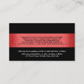 Rechtsanwaltsrechtsanwaltgesetz Visitenkarte (Rückseite)