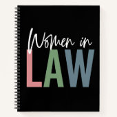 Rechtsanwaltsstudentin Notizblock (Vorderseite)