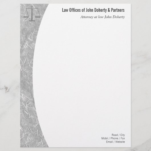 RECHTSBEAMTE BRIEFKOPF (Vorderseite)