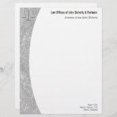 RECHTSBEAMTE BRIEFKOPF (Vorne/Hinten)