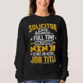 Rechtsberatung des Rechtsanwalts Sweatshirt (Vorderseite)