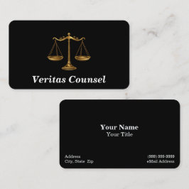 Rechtsberatung / Rechtsanwalt / Rechtsanwalt Visitenkarte