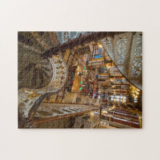 Rechtsbibliothek in Iowa Staat Hauptstadt Puzzle (Horizontal)
