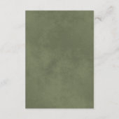 Rechtschaffene Blätter legen den QR-Code für Detai Begleitkarte (Rückseite)