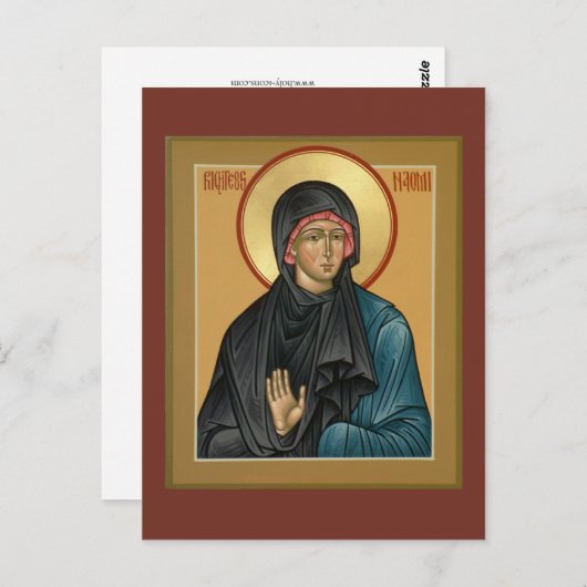 Rechtschaffene Naomi-Gebetskarte Postkarte (Vorne/Hinten)