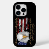 Rechtschaffener Patriotismus Fall-Mate iPhone Fall Case-Mate iPhone Hülle (Rückseite)