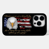 Rechtschaffener Patriotismus Fall-Mate iPhone Fall Case-Mate iPhone Hülle (Rückseite (Horizontal))
