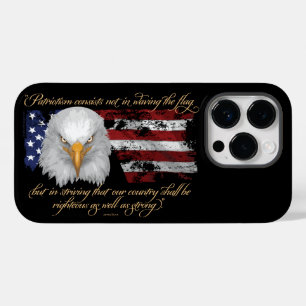 Rechtschaffener Patriotismus Fall-Mate iPhone Fall Case-Mate iPhone 14 Pro Hülle