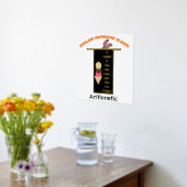 Rechtschreibende Arithmetik-Huthase-Ohren Foliendrucke (Ablage(Küche))