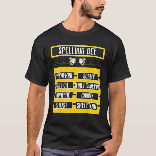 Rechtschreibende Beere machen Halloween-Kostüme fü T-Shirt (Vorderseite)