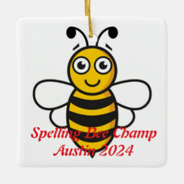 Rechtschreibende Bienenverzierung Keramikornament